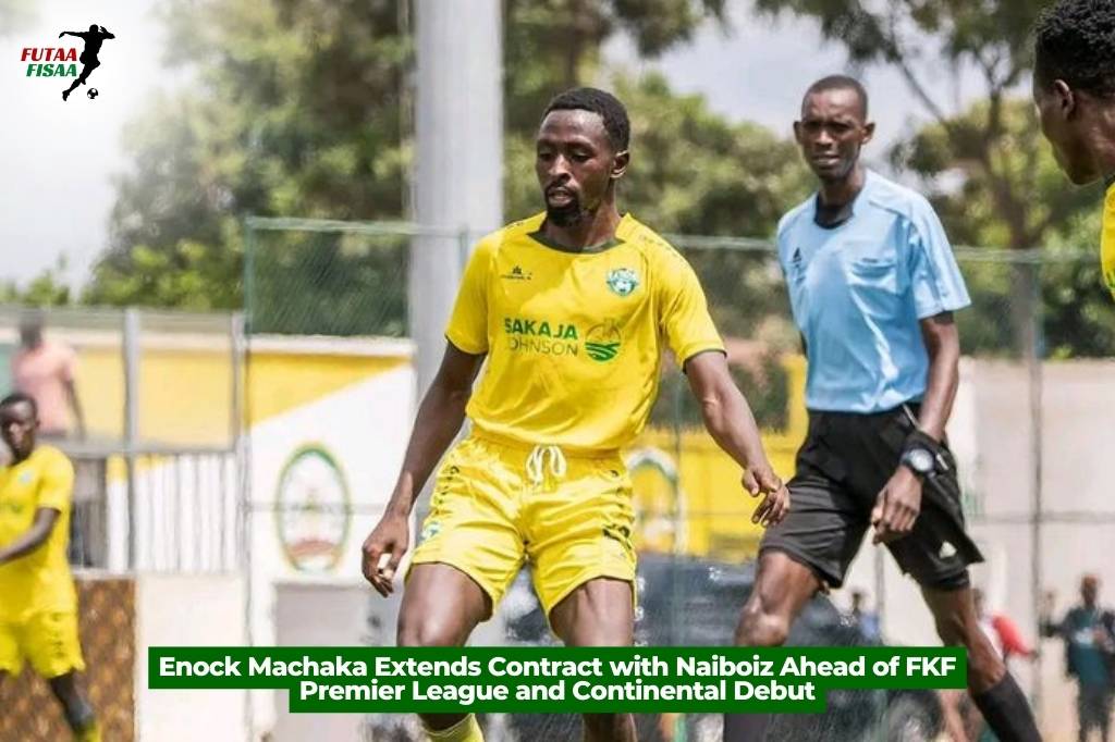 Enock Machaka Extends Contract with Naiboiz Ahead of FKF Premier League and Continental Debut