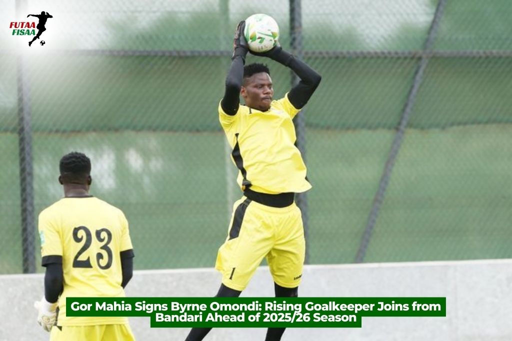 Gor Mahia Signs Byrne Omondi Rising Goalkeeper Joins from Bandari Ahead of 2025/26 Season