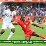 Kenya’s Harambee Stars Lead Group A in the 2024 African Nations Championship (CHAN)