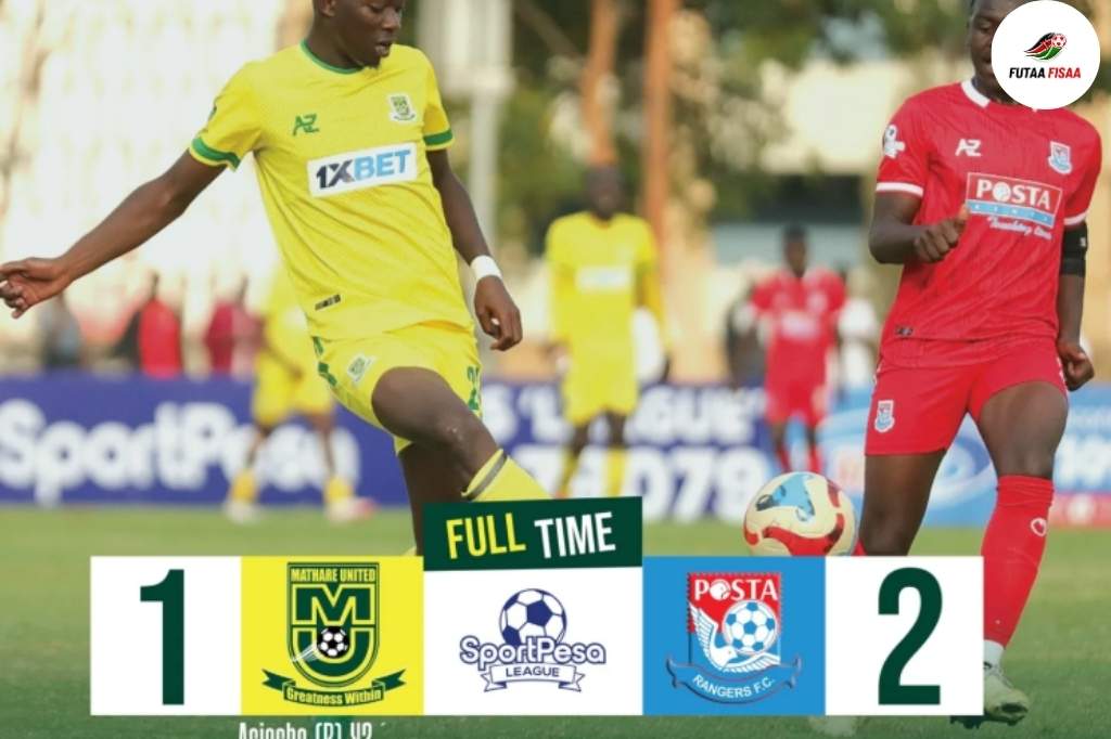Ian Omondi Named Man of the Match as Posta Rangers Secure Crucial 3 Points
