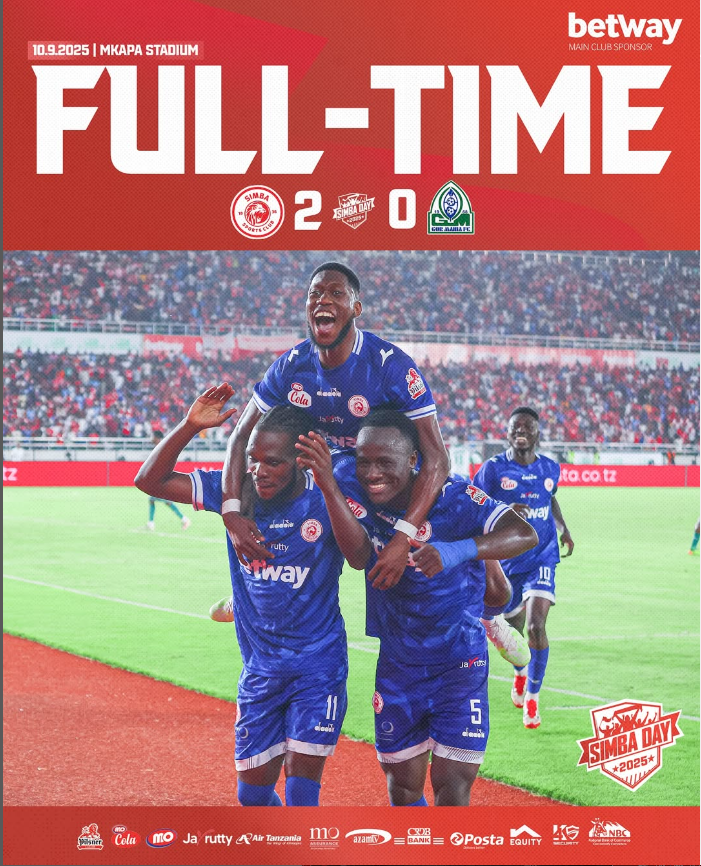 Simba SC vs Gor Mahia match action