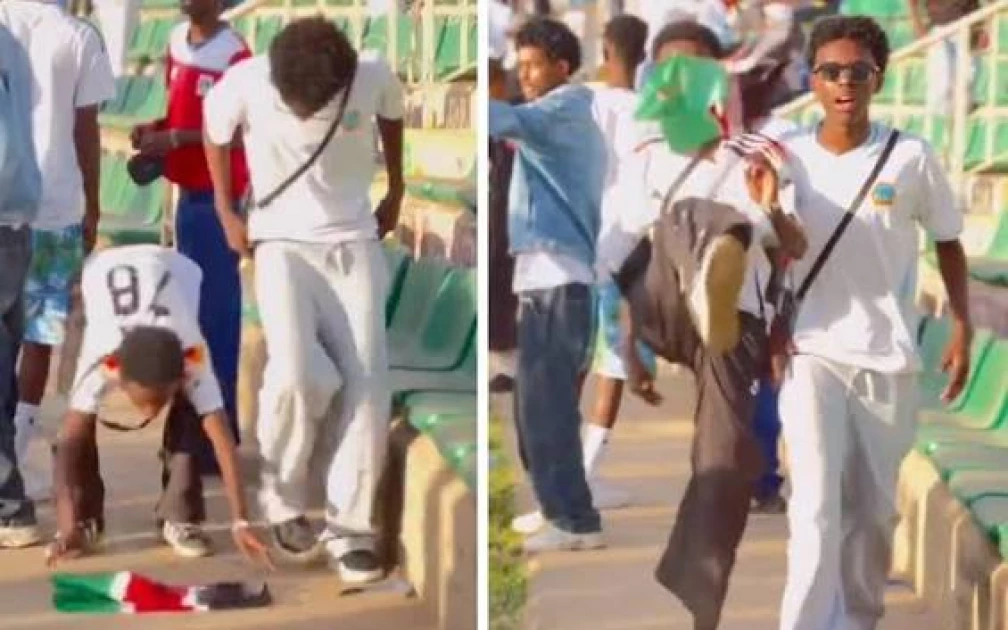 Outrage as Kenyan Flag Disrespected by Some Mogadishu FC Fans at Nyayo Stadium