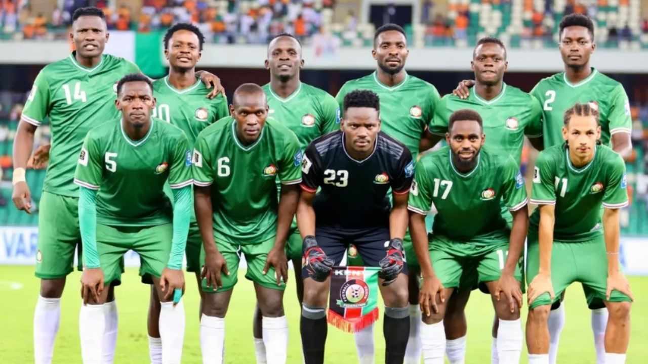 Harambee Stars Climb Two Places to 109th in Latest FIFA Rankings