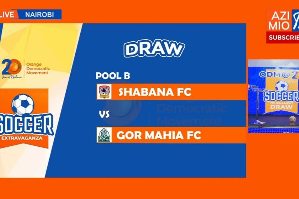 ODM@20 Football Tournament: Kenyan Premier League Giants Clash in Historic Mombasa Showdown