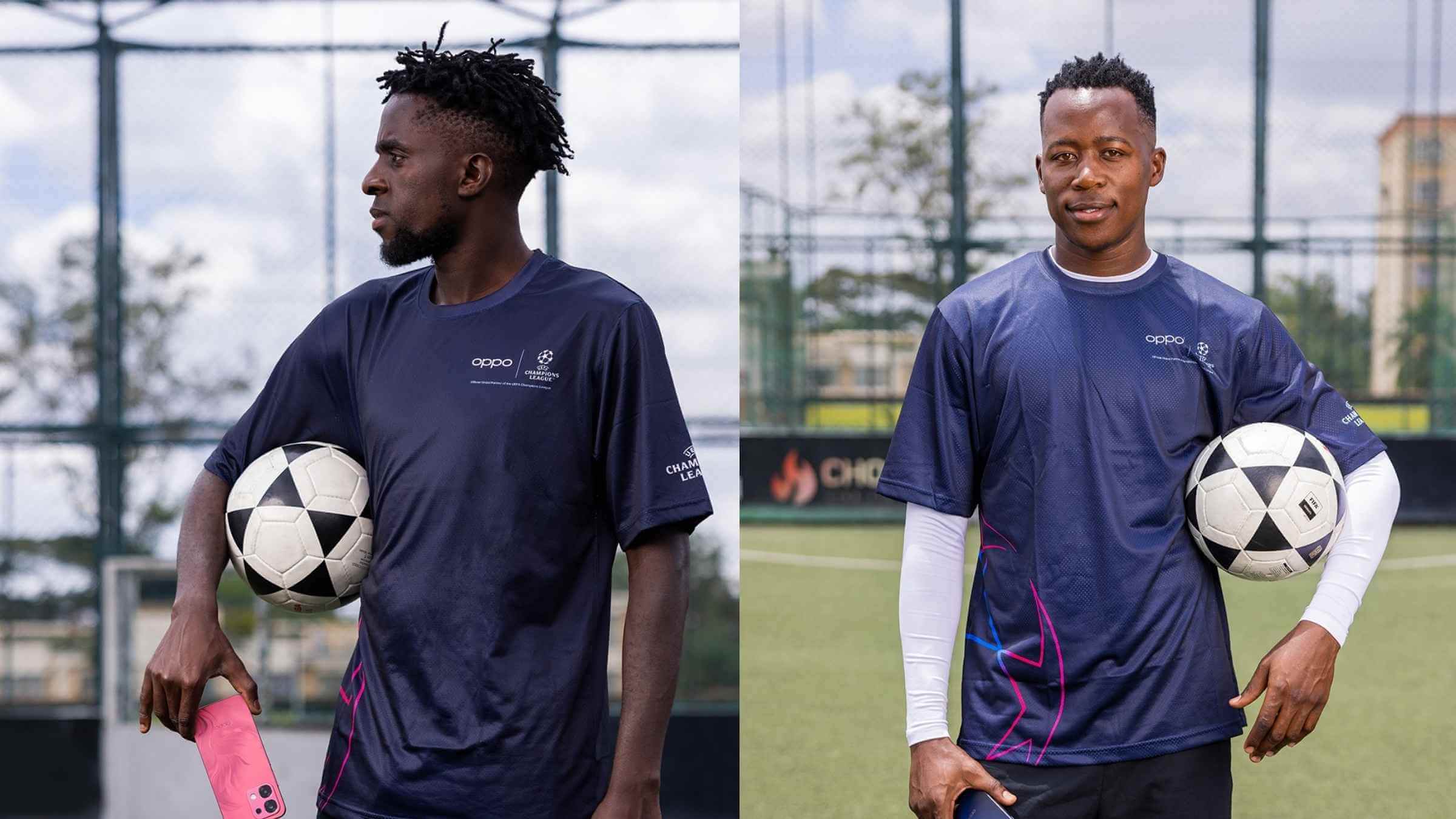 Harambee Stars Duo Austine Odhiambo and Michael Kibwage Named Oppo Ambassadors
