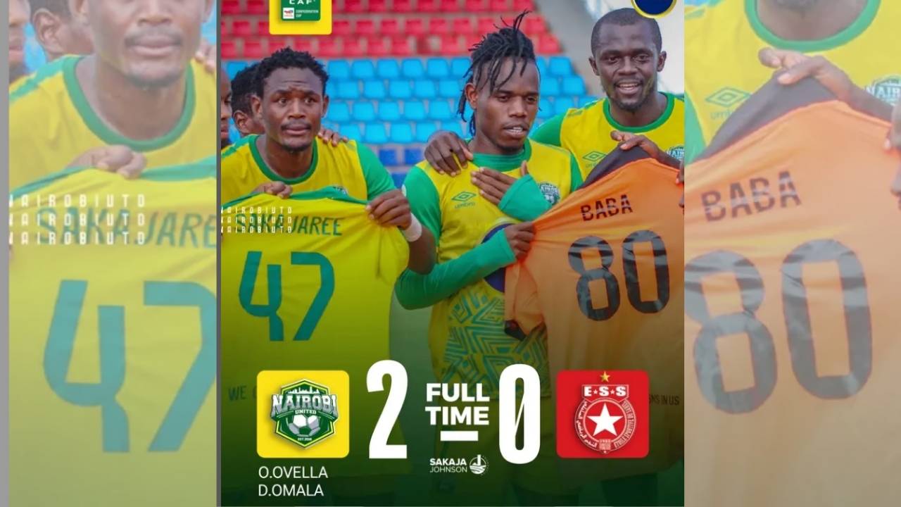 Nairobi United vs ES Sahel: Historic 2–0 Victory Puts Kenya’s Rising Giants on the Brink of CAF Confederation Cup Group Stage